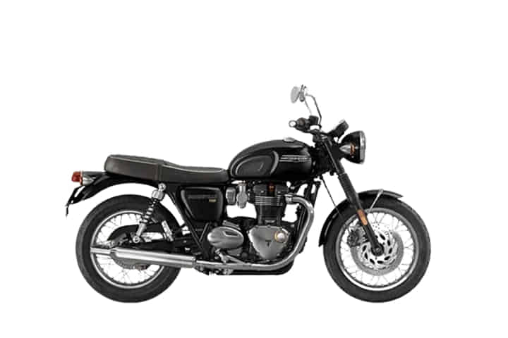 Bonneville T120 in Jet Black
