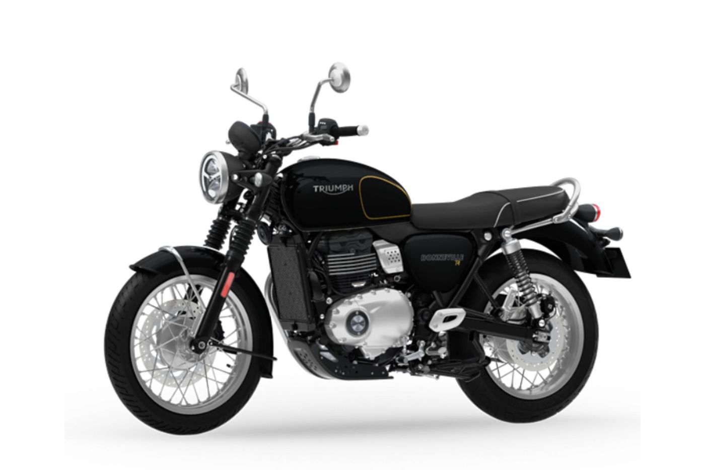 Bonneville T4 in Phantom Black