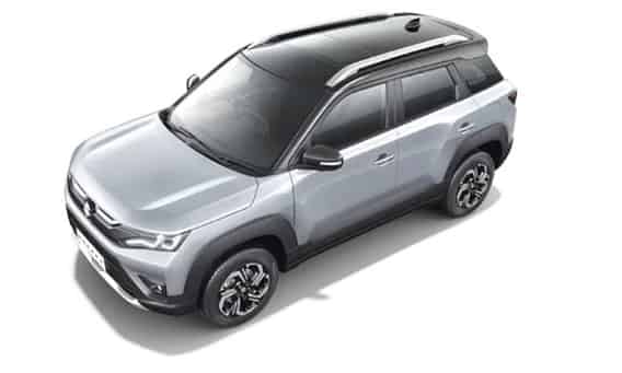 Brezza 2022-2026 in Splendid Silver with Midnight Black Roof