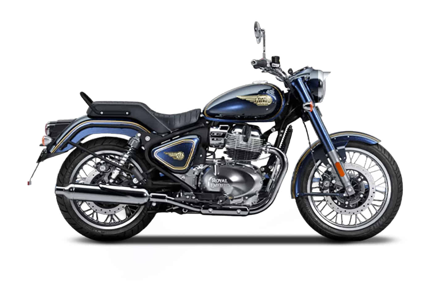 Bullet 650 in Battleship Blue Bullet 650 in Battleship Blue