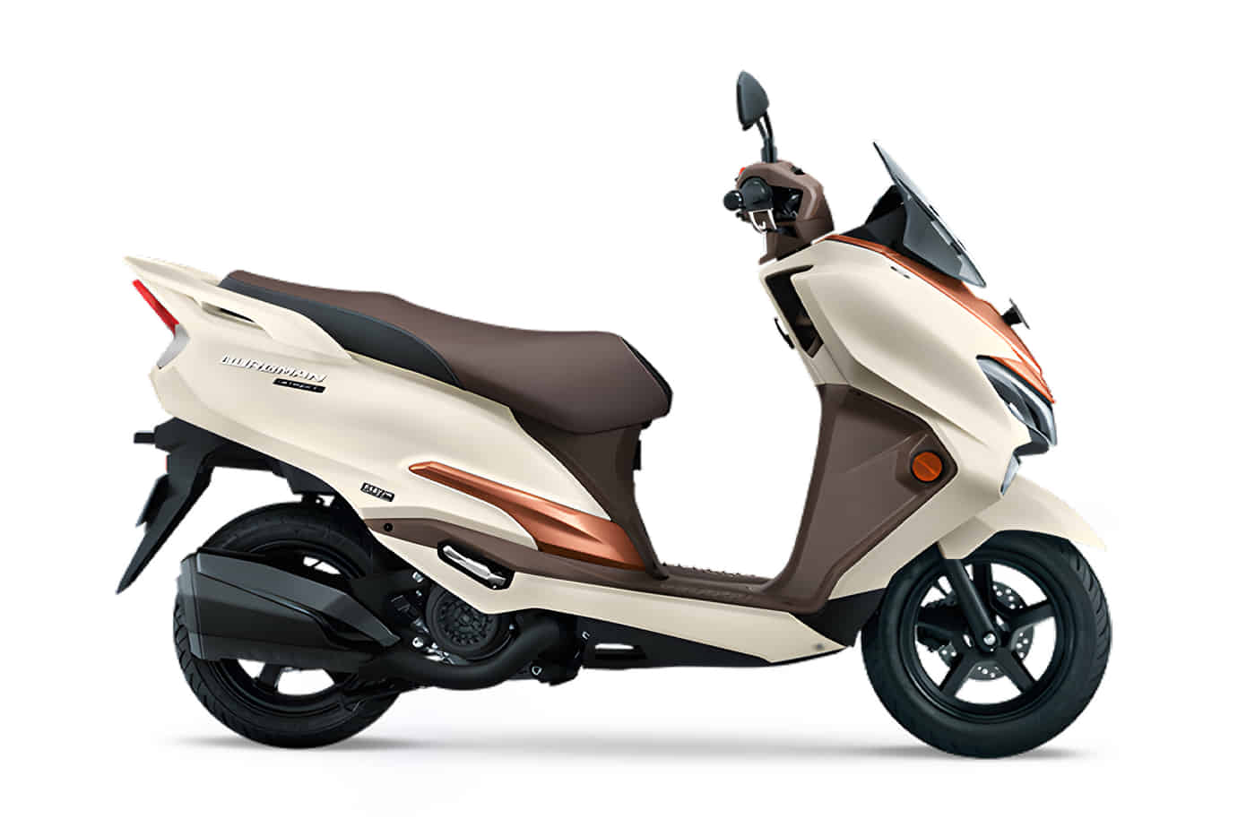 Burgman Street in Pearl Grace White / Met. Mat Luxe Copper