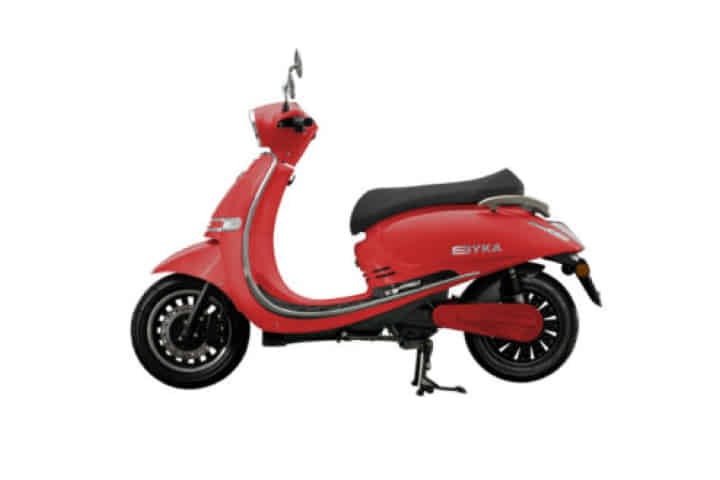 One Moto Byka in New cherry red