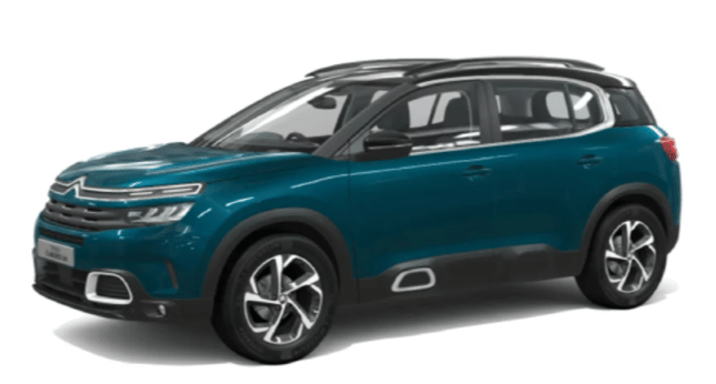 C5 Aircross undefined in Tijuca Blue With Black Roof