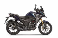 Honda CB200X 2021-2025 Decent Blue Metallic colour  Honda CB200X 2021-2025 Decent Blue Metallic colour