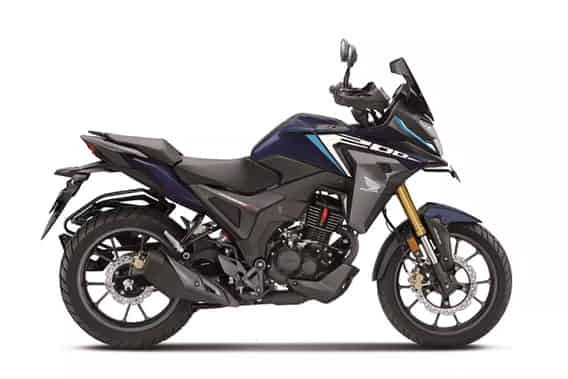 CB200X 2021-2025 in Decent Blue Metallic CB200X 2021-2025 in Decent Blue Metallic