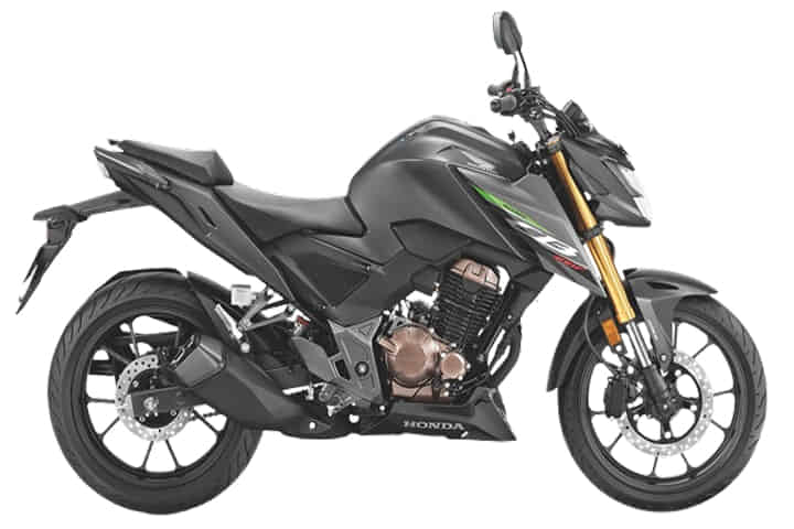 Honda CB300F in MAT AXIS GREY METALLIC (Green)