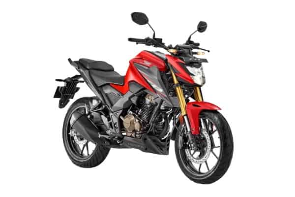 Honda CB300F in Sports Red