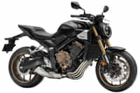 Honda CB650R Matte Gunpowder Black Metallic colour 