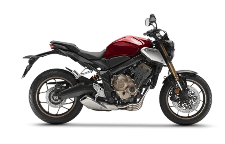 Honda CB650R 2021- 2024 in Candy Chromosphere Red Honda CB650R 2021- 2024 in Candy Chromosphere Red