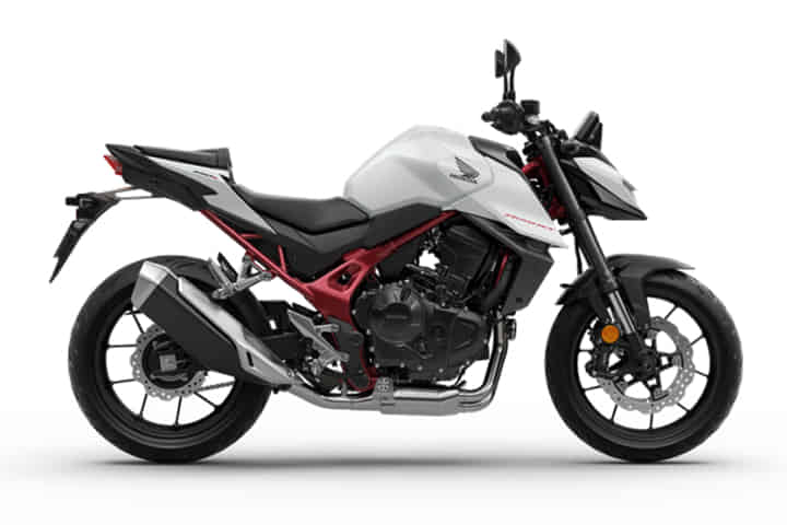 Honda CB750 Hornet in Matte Pearl Glare White