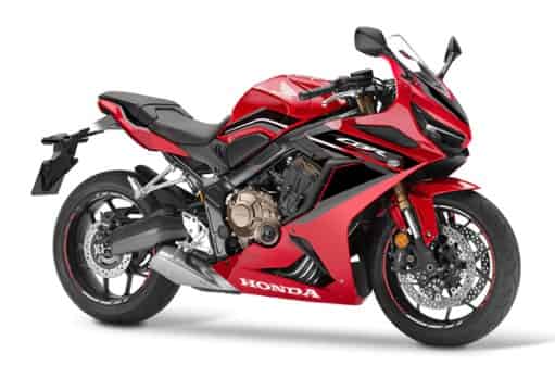 CBR650R 2021- 2024 in Grand Prix Red