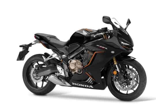 CBR650R 2021- 2024 in Matte Gunpowder Black Metallic