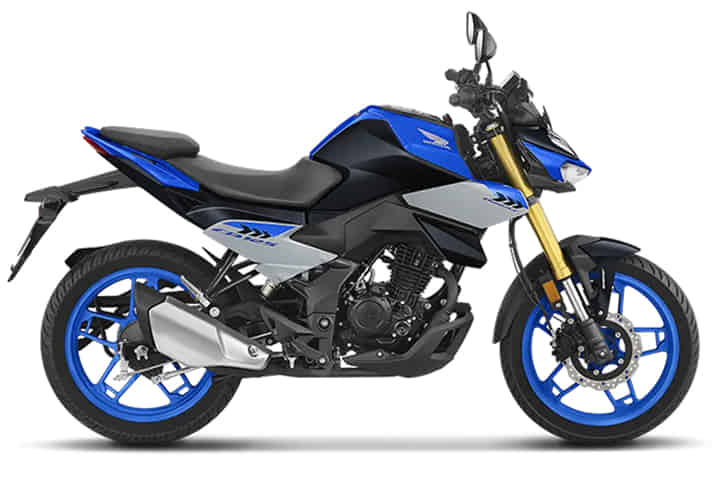 CB 125 Hornet in Pearl Siren Blue with Athletic Blue Metallic