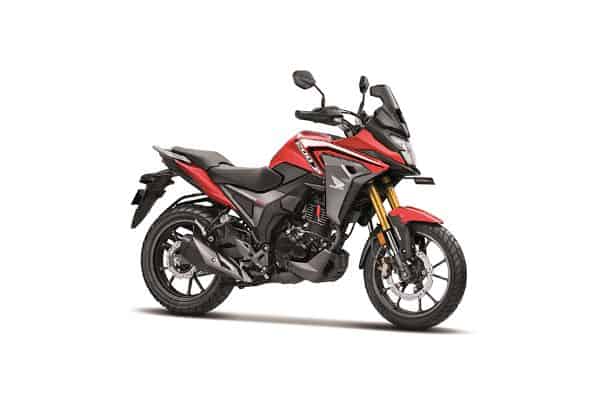 Honda CB200X 2021-2025 in Sports Red