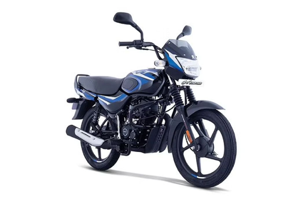 CT 100 2004-2022 Gloss Ebony Black Wth Blue Decals