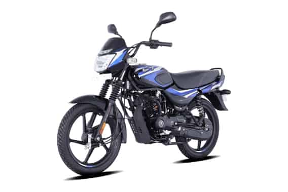 CT 110 2019-2022 in Glossy Ebony Black with Blue Decals