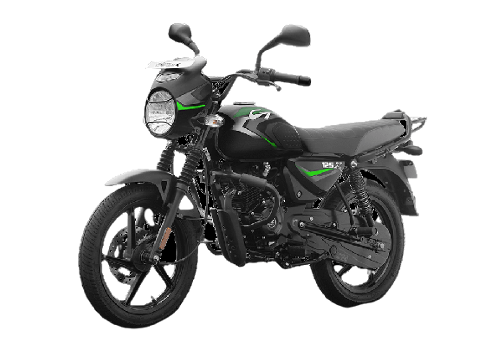 CT 125X Ebony Black with Green decals CT 125X Ebony Black with Green decals