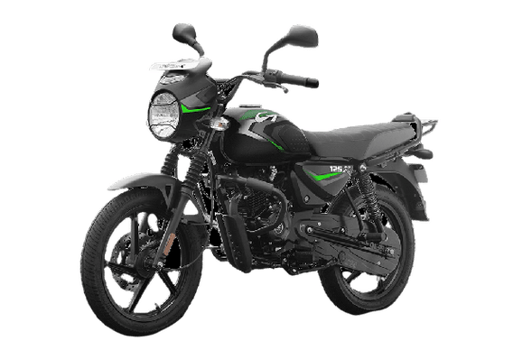 CT 125X in Ebony Black with Green decals CT 125X in Ebony Black with Green decals