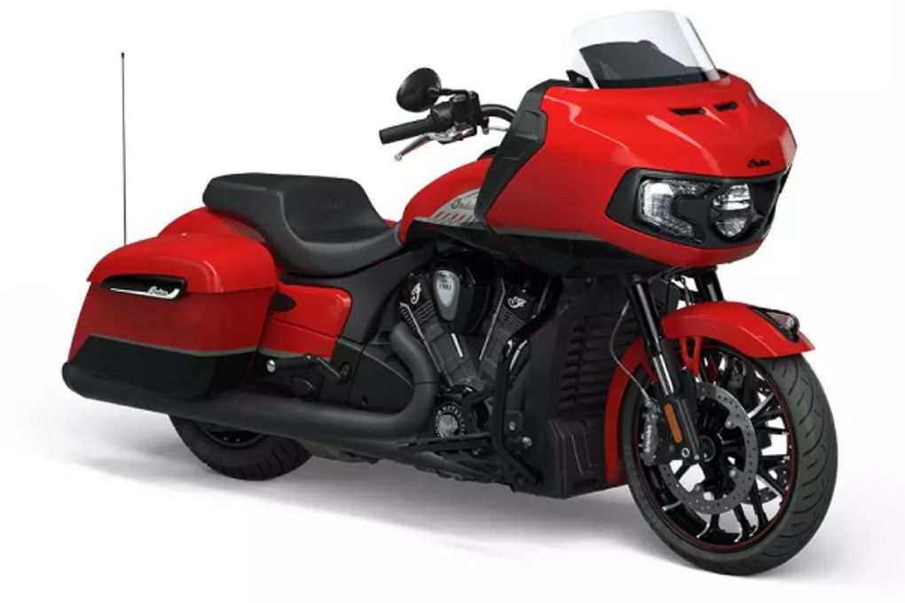 Challenger Indy Red / Black Metallic