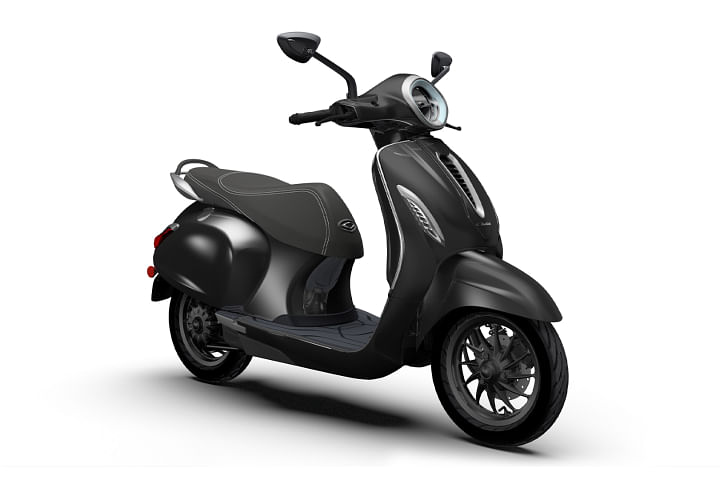 Bajaj chetak deals electric bike colours