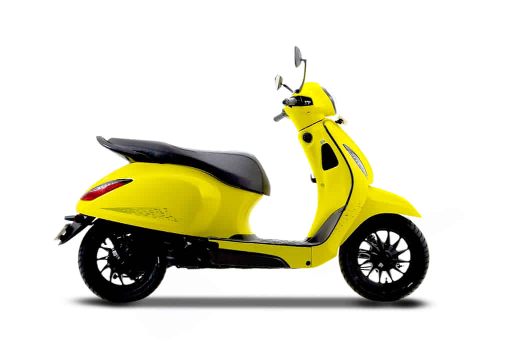 Chetak C30 undefined in LIME YELLOW