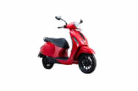 Bajaj Chetak Racing Red (2903) colour Scooters Bajaj Chetak Racing Red (2903) colour Scooters