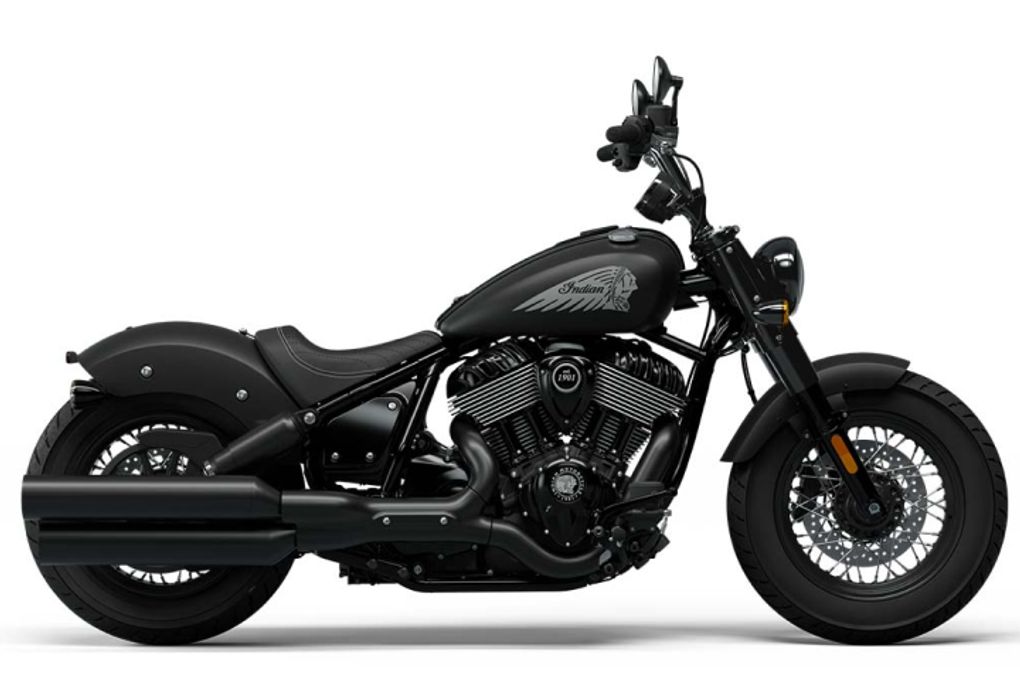 Chief Bobber Dark Horse Black Smoke
