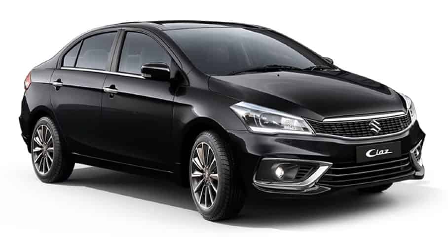 Ciaz in Bluish Black