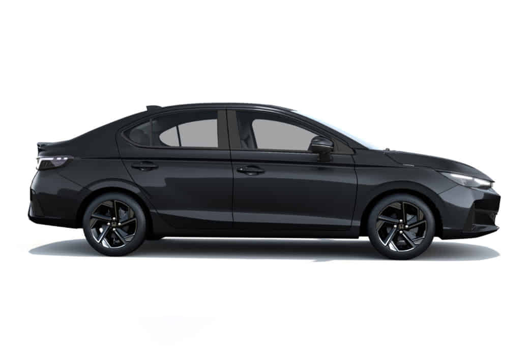 Honda City Facelift in Crystal Black Pearl Honda City Facelift in Crystal Black Pearl