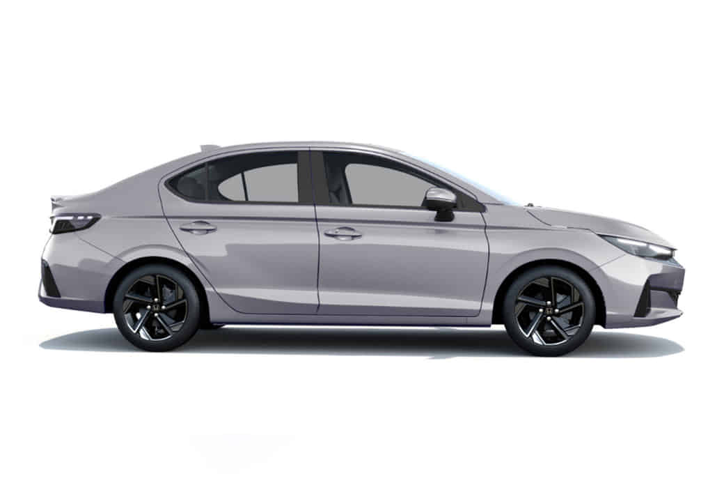 Honda City Facelift in Lunar Silver Metallic Honda City Facelift in Lunar Silver Metallic