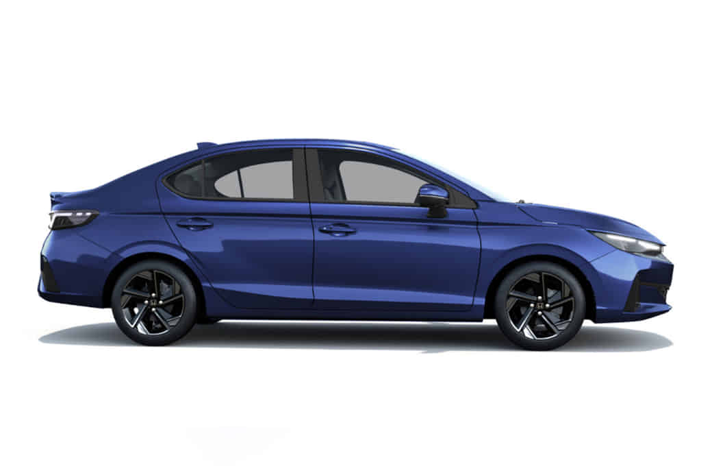 Honda City Facelift in Obsidian Blue Pearl Honda City Facelift in Obsidian Blue Pearl