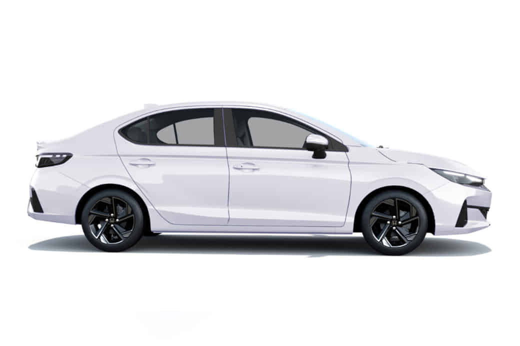Honda City Facelift in Platinum White Pearl Honda City Facelift in Platinum White Pearl