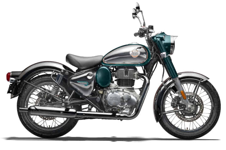 Royal Enfield Classic 350 in Emerald Royal Enfield Classic 350 in Emerald