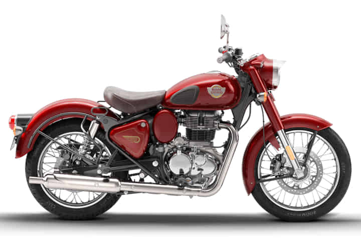 Royal Enfield Classic 350 in Madras Red