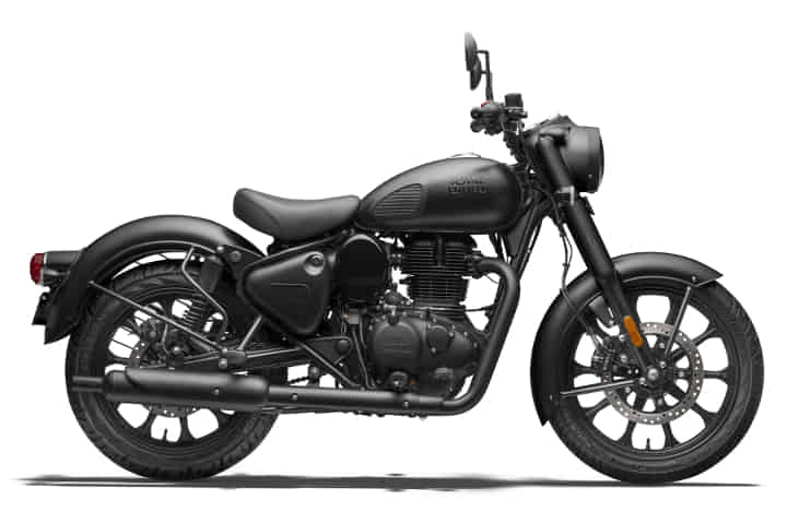 Classic 350 in Stealth Black