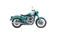 Royal Enfield Classic 650 Teal Green colour  Royal Enfield Classic 650 Teal Green colour