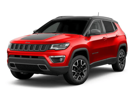 Compass Trailhawk 2020-2022 in Exotica Red Compass Trailhawk 2020-2022 in Exotica Red