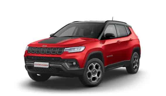 Compass Trailhawk in Exotica Red