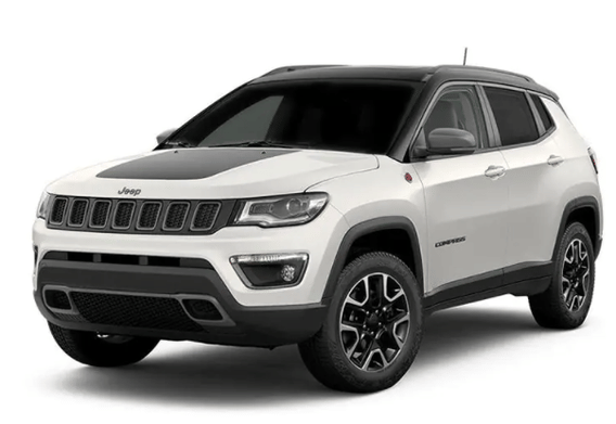 Compass Trailhawk 2020-2022 in Vocal White Compass Trailhawk 2020-2022 in Vocal White
