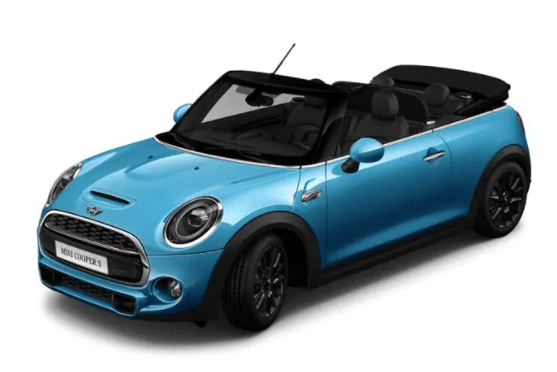 Cooper Convertible 2020-2023 in Electric Blue