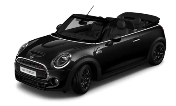 Cooper Convertible 2020-2023 in Midnight Black