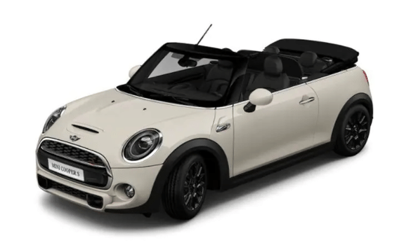 Cooper Convertible 2020-2023 in Pepper White