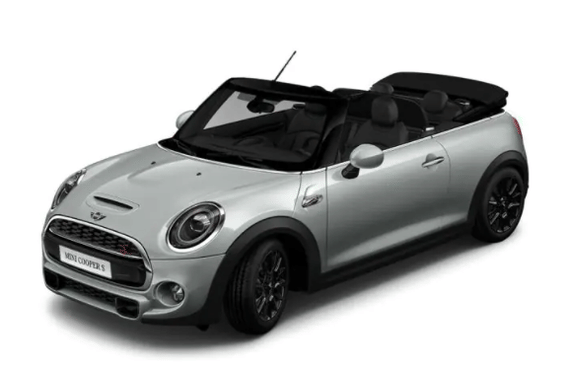 Cooper Convertible 2020-2023 in White Silver