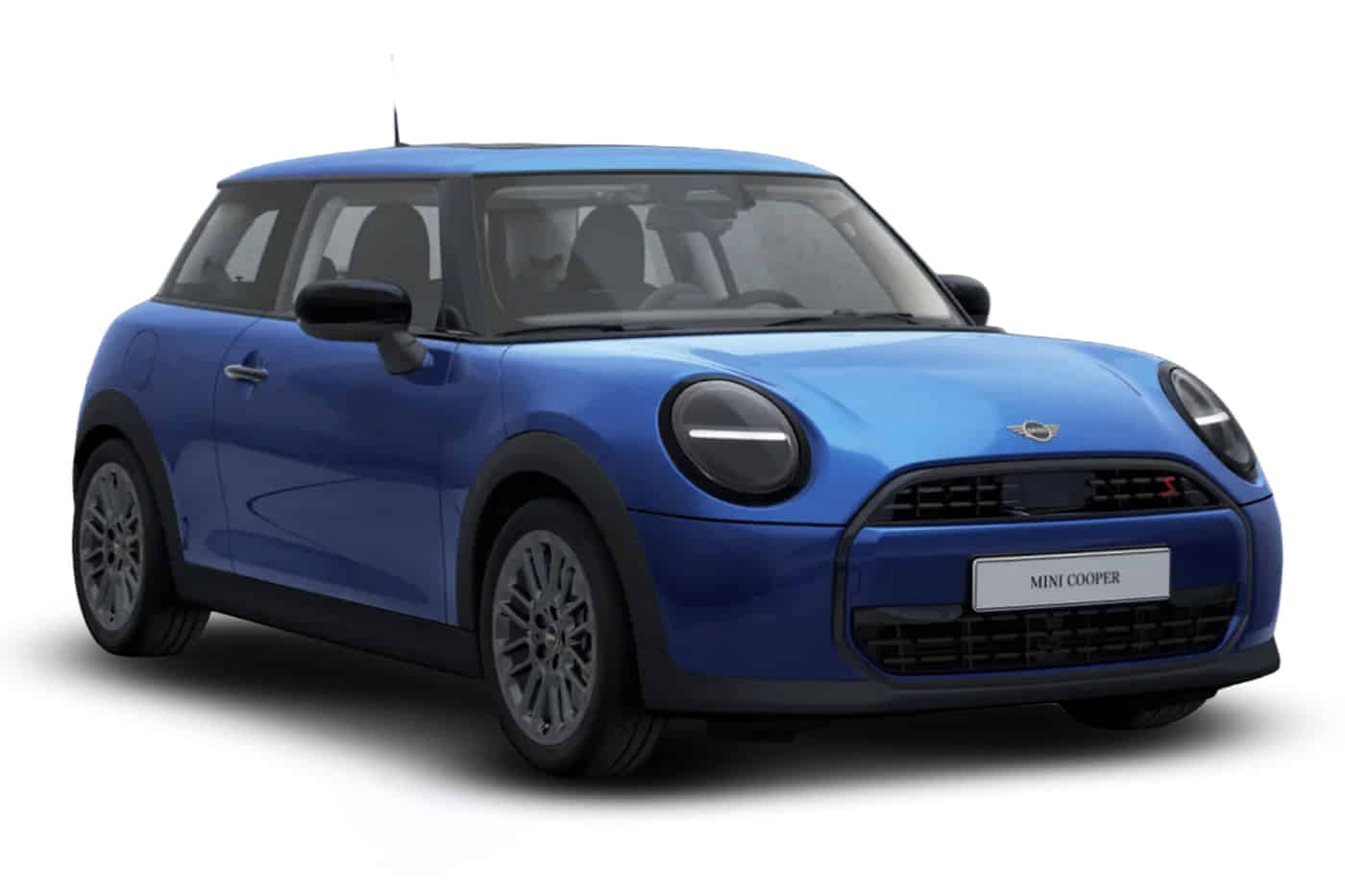 Cooper Convertible in Blazing Blue