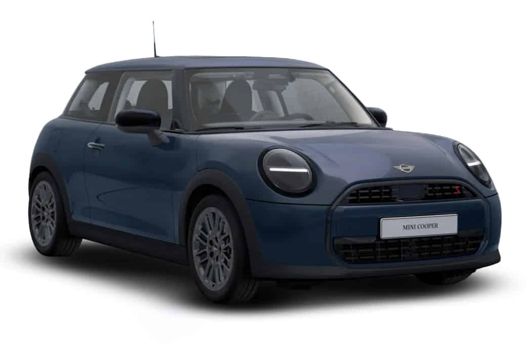 Mini Cooper Convertible in Indigo Sunset Blue