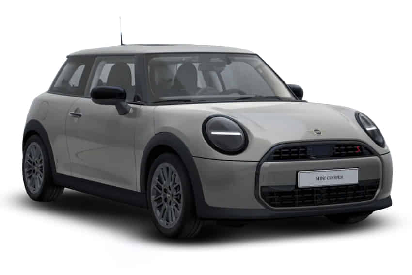 Mini Cooper Convertible in Melting Silver