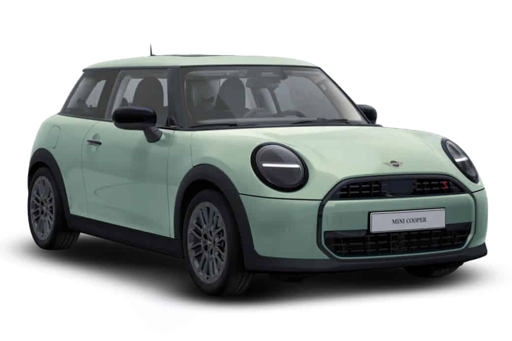 Mini Cooper Convertible in Ocean Wave Green