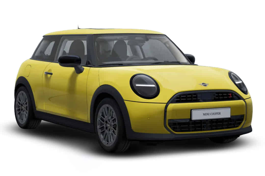 Mini Cooper Convertible in Sunny Side Yellow