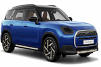Mini Countryman Electric Blazing Blue colour 