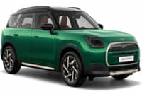 Mini Countryman Electric British Racing Green colour 